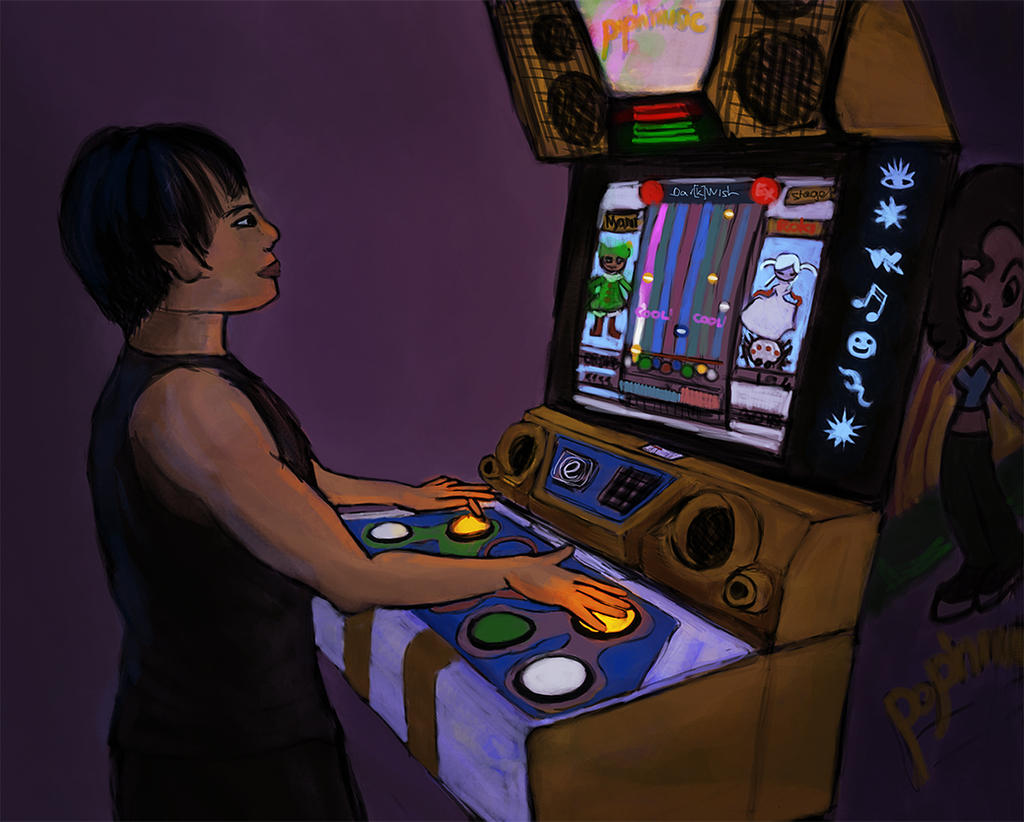 Pop'n Music (doodle of the day) by STsung