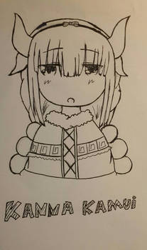 Try to draw gothic-loli