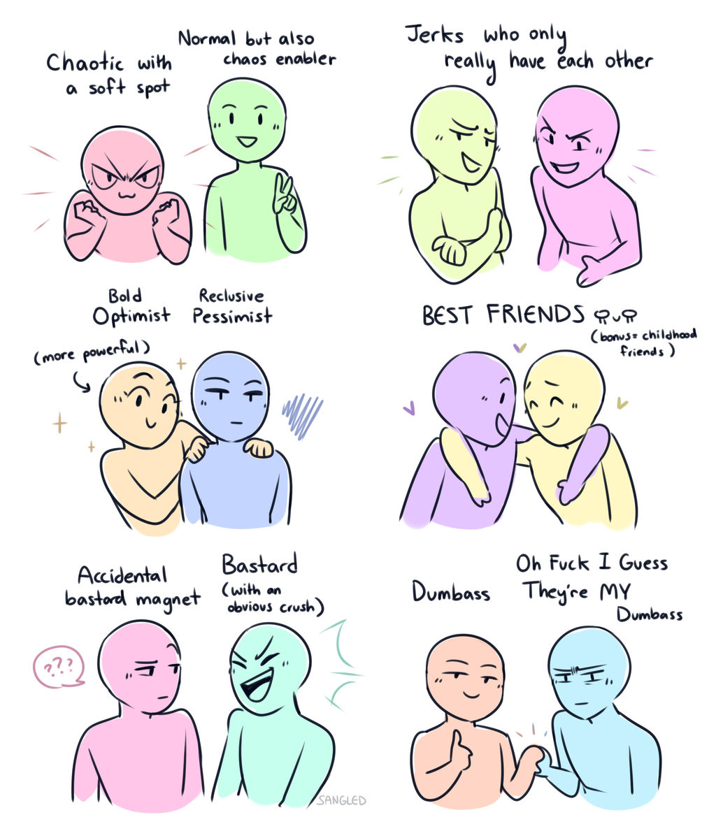 Favorite Shipping Dynamics by Sangled on DeviantArt