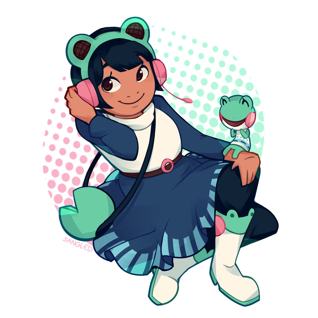 Animal Crossing Lily by Sangled on DeviantArt