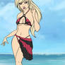 Ino on the beach