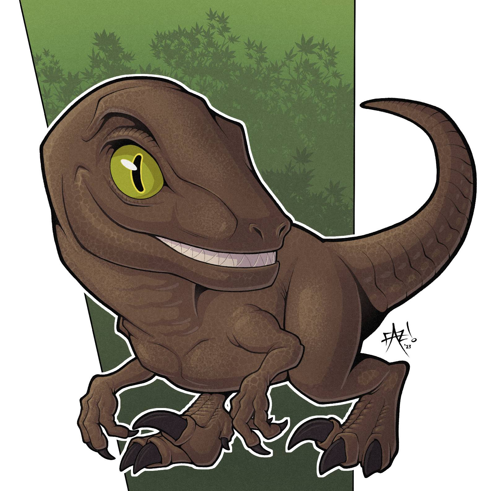 Chibi Velociraptor by JoeFazio on DeviantArt