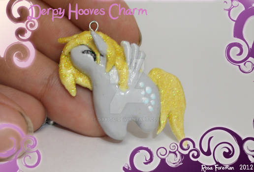 Derpy Hooves Pony Charm