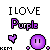 - I love PURPLE -