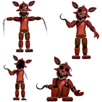 Fnaf 2 Withered Foxy png by Y-MMDere on DeviantArt