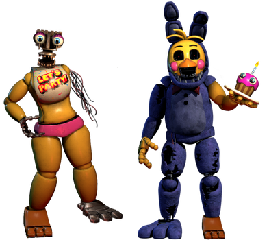 Withered Chica ( Withered Bonnie Style )