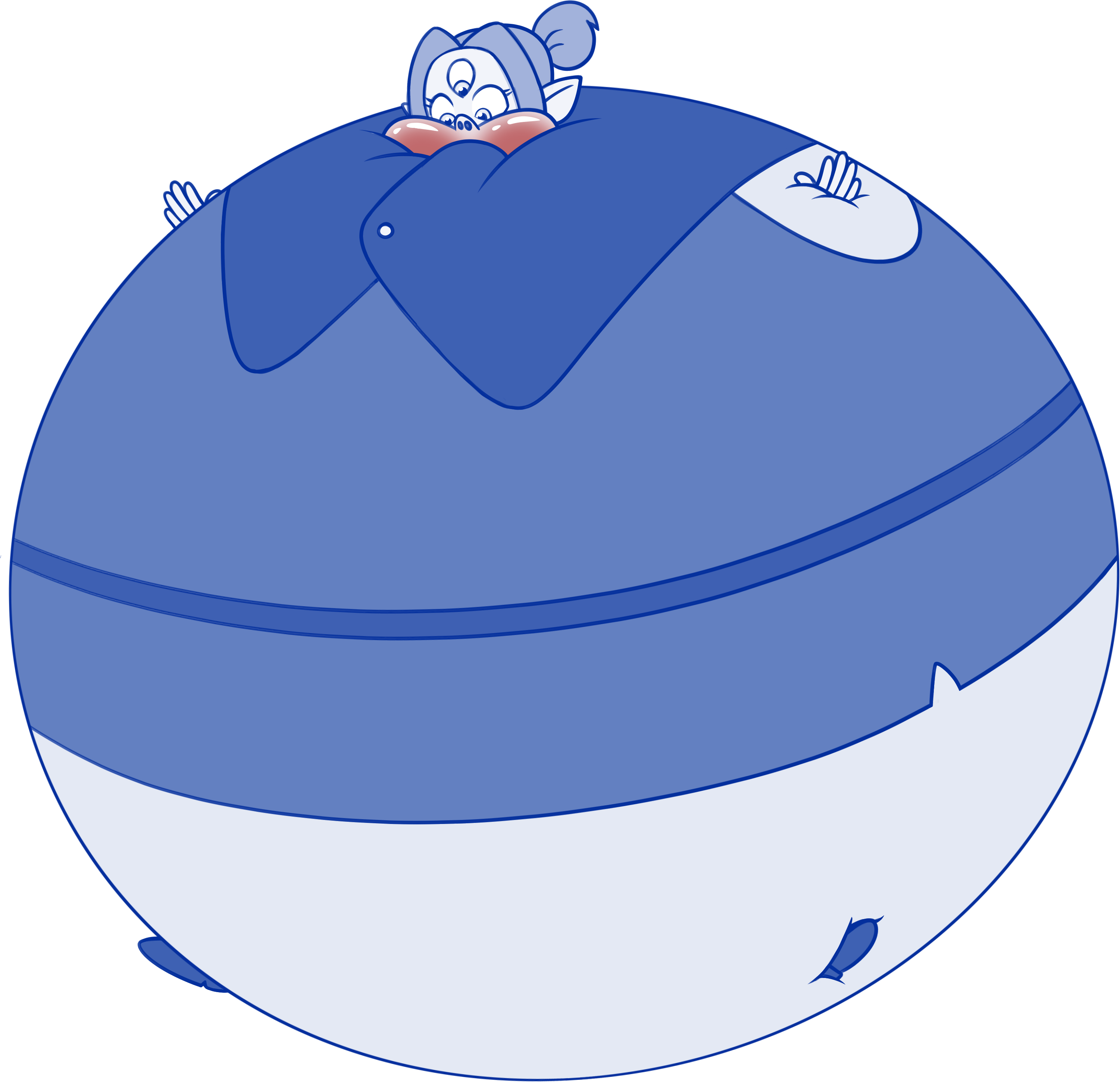 Boscha blimp inflation art by Alrucker on DeviantArt