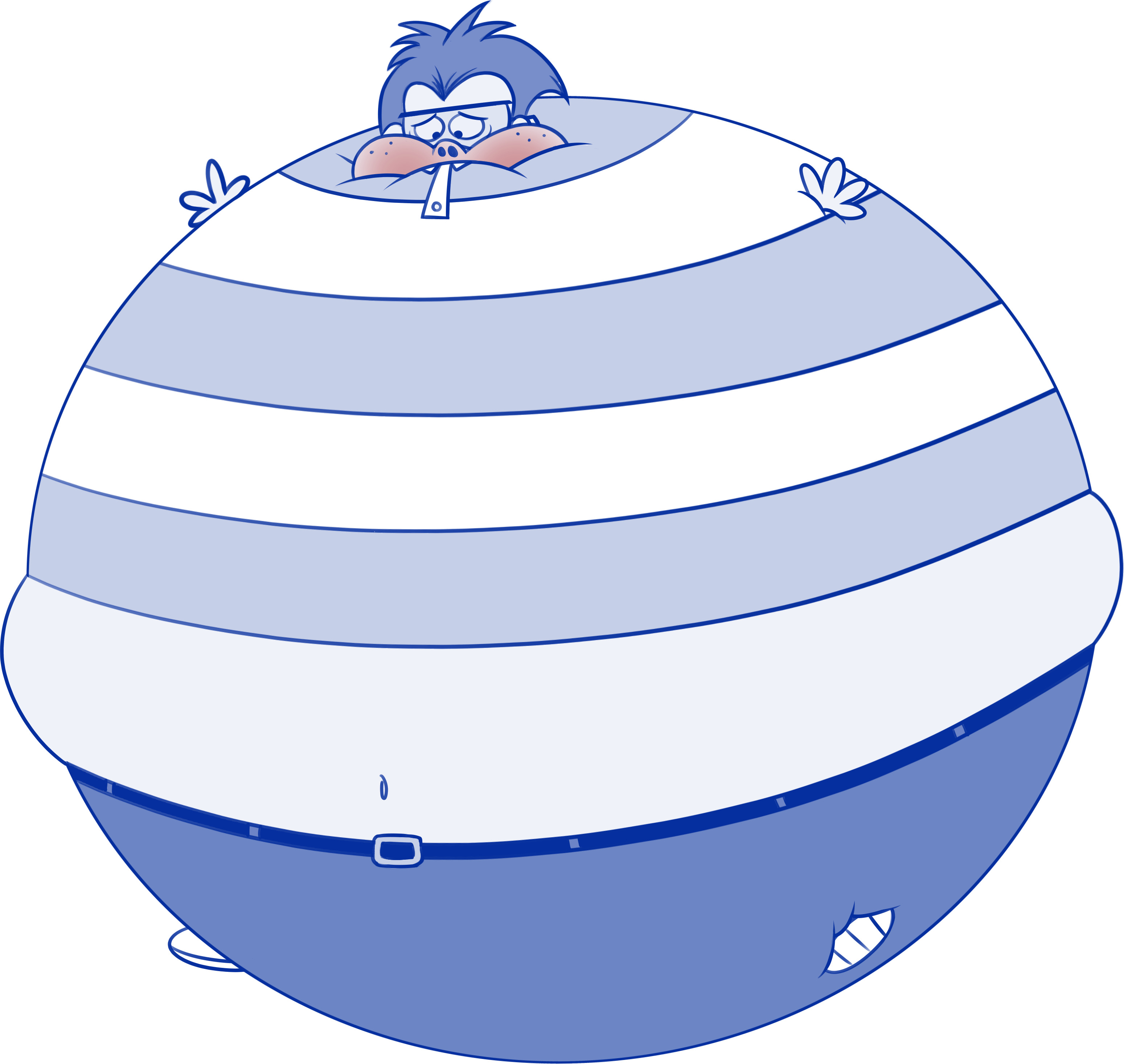 Zack blimp inflation by Alrucker on DeviantArt