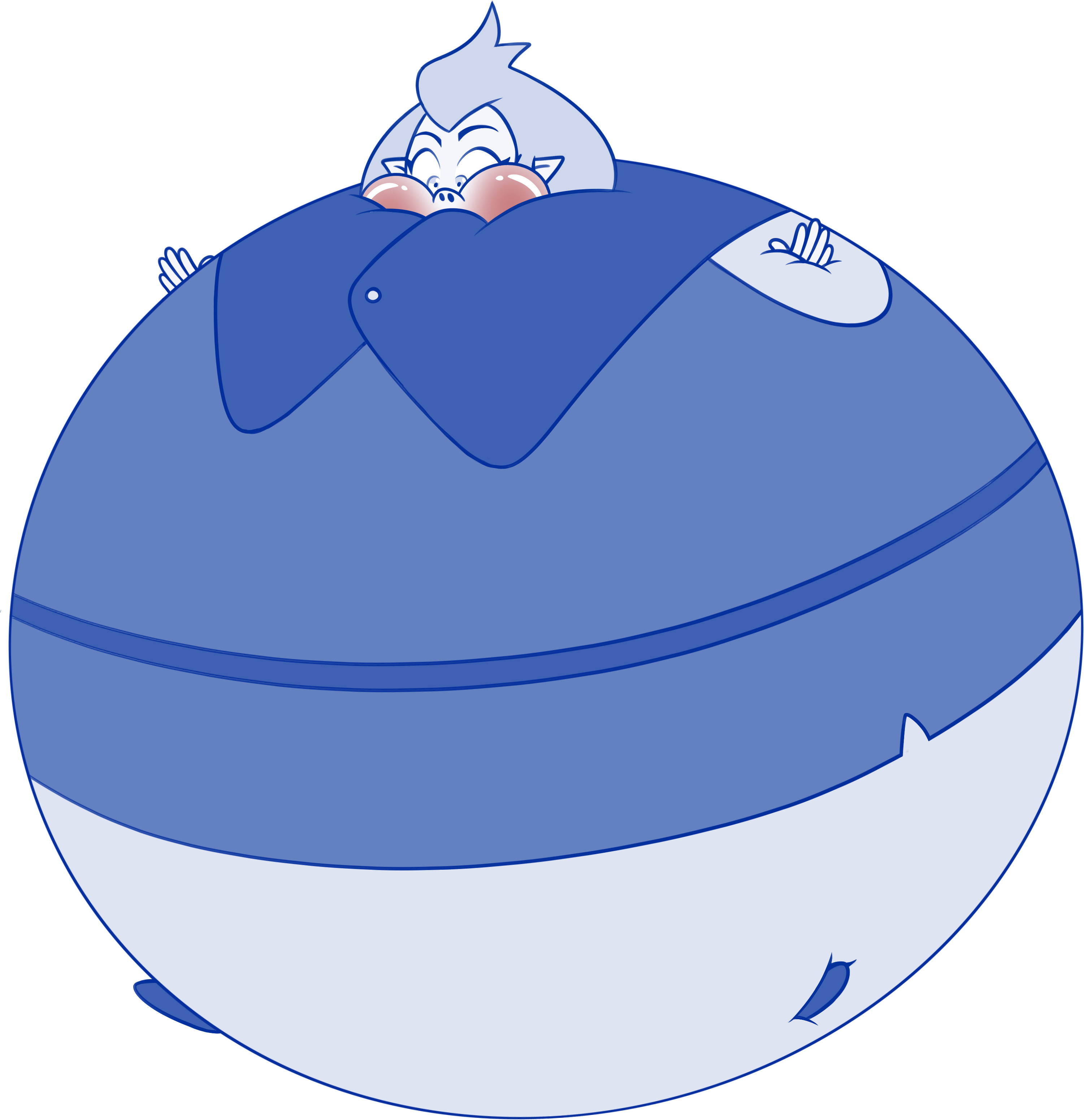 Kid Eda clawthorne blimp inflation art by Alrucker on DeviantArt