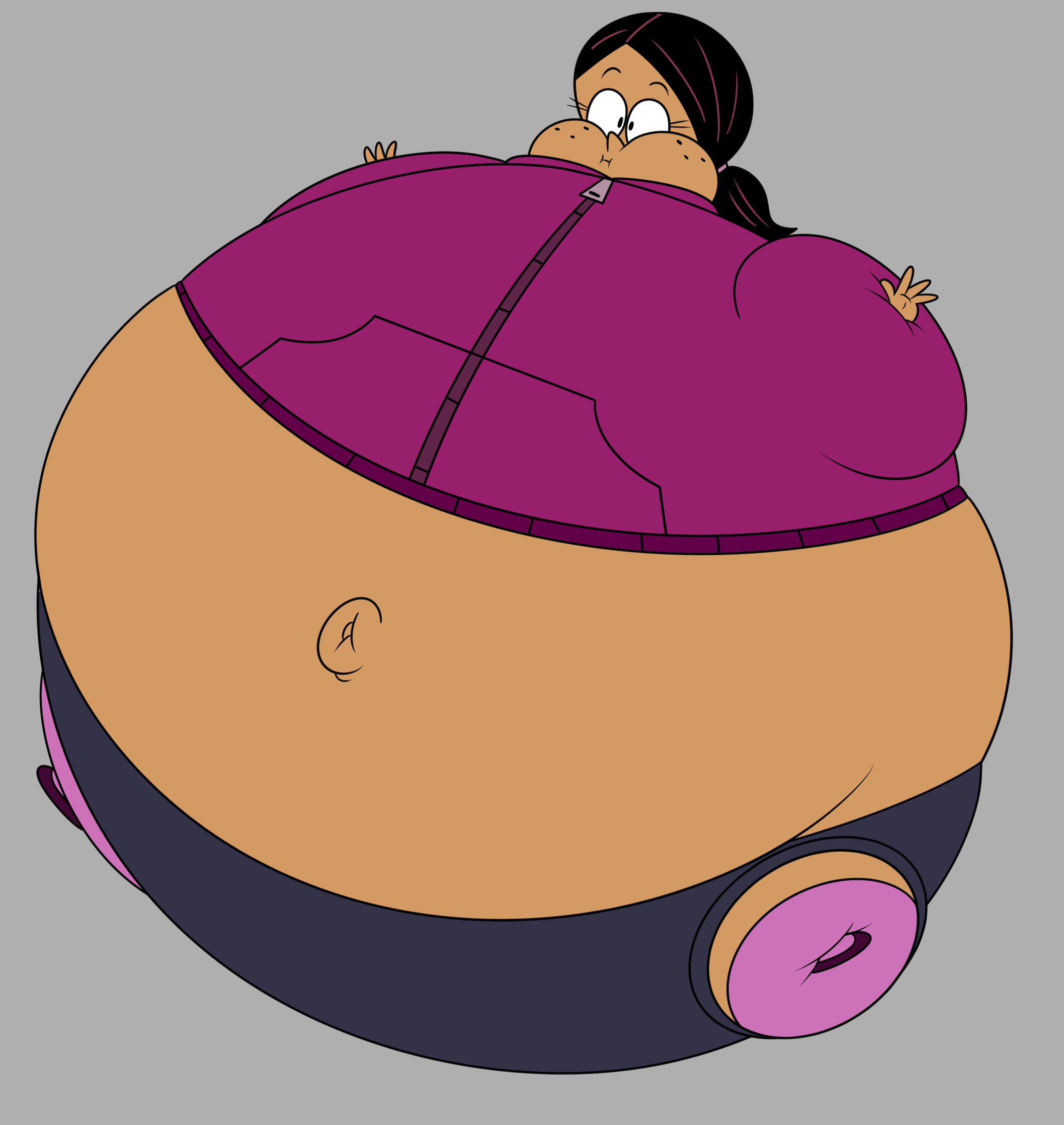Ronnie Anne blimp inflation by Alrucker on DeviantArt