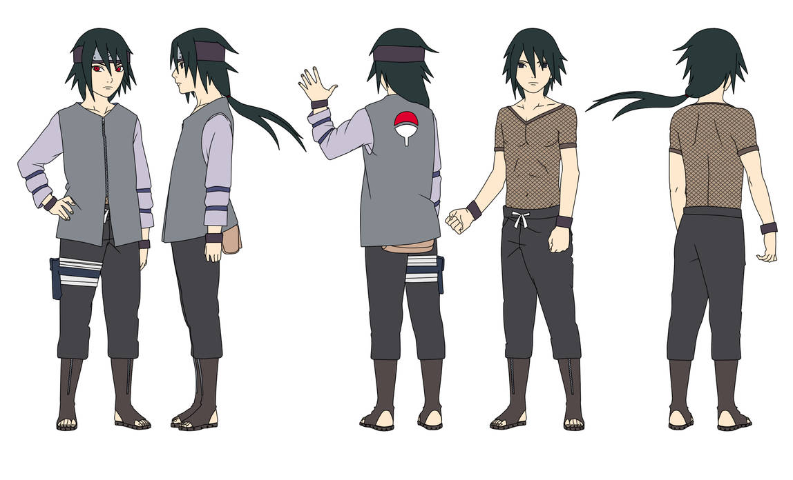 photo Kid Fan Made Uchiha Characters itame uchiha sxk child color by
