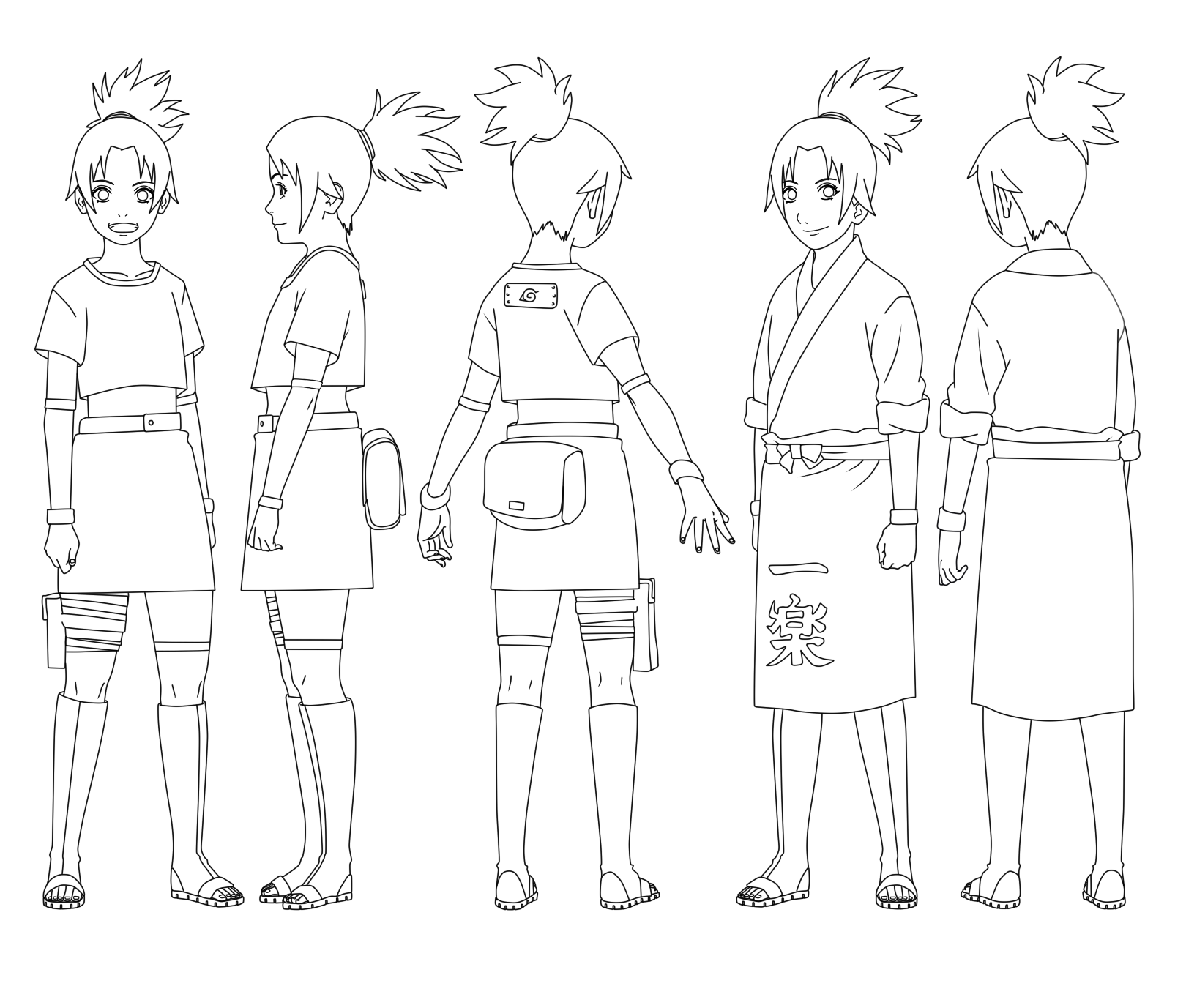 Iruka Umino (Genderflip) - Character Sheet by SomeRandomGenin34 on  DeviantArt