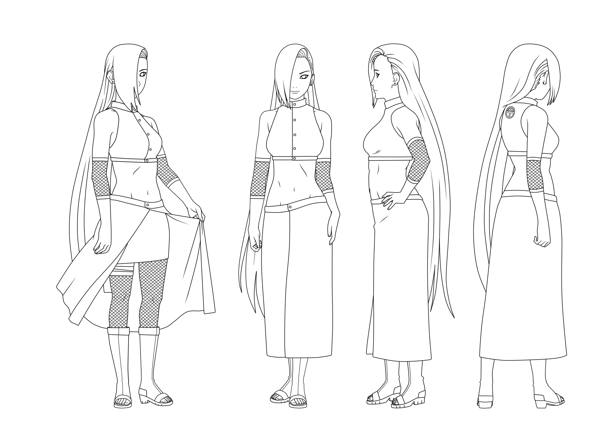 Ino Drawing How To Draw Ino Yamanaka Shippuden