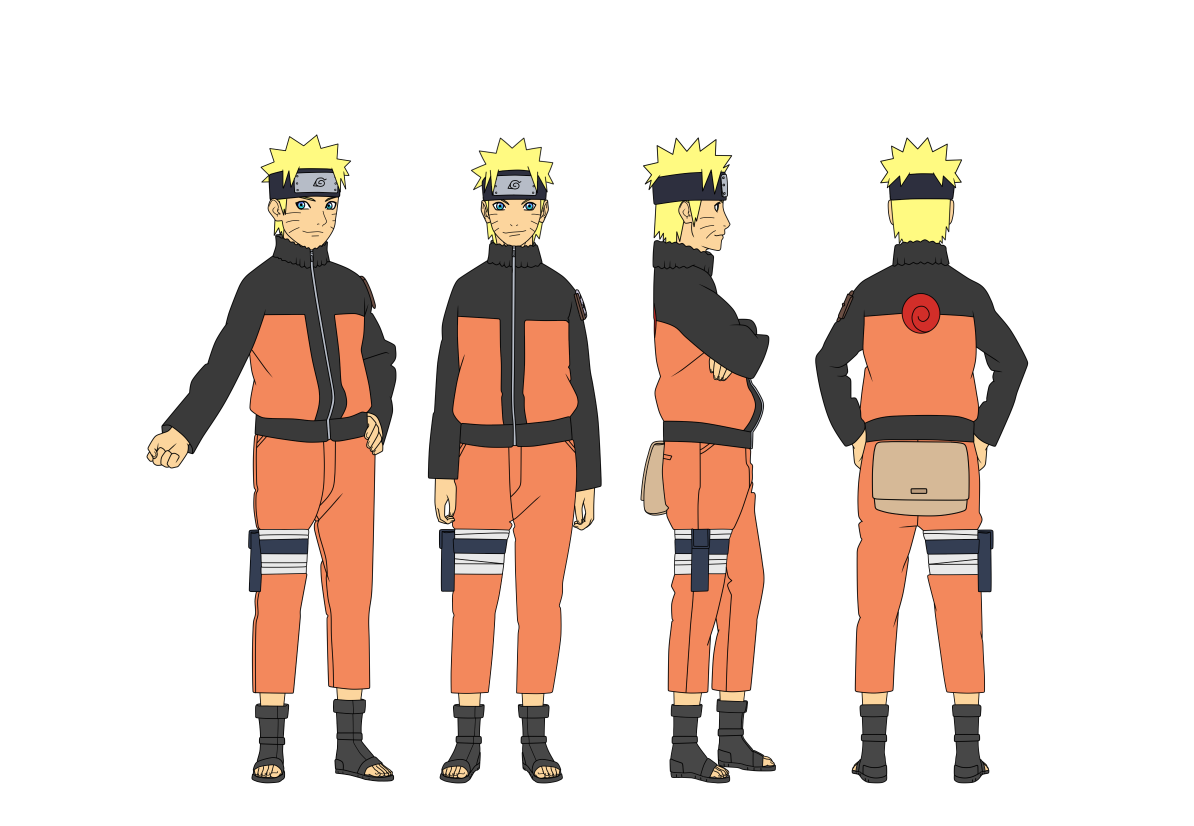 Naruto Outfit Color