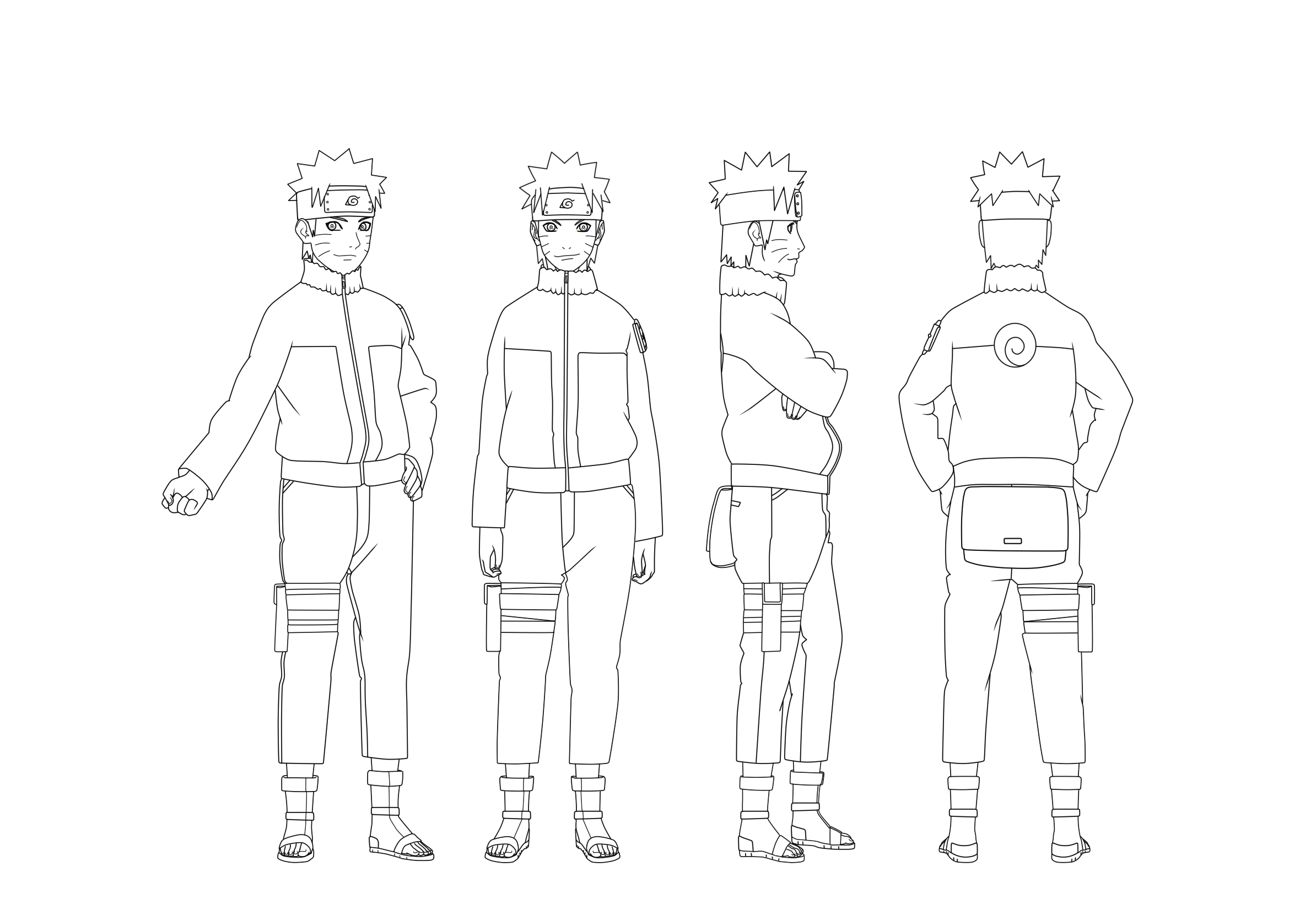 Naruto Uzumaki (19) Outfit 1 Color by SunakiSabakuno on DeviantArt