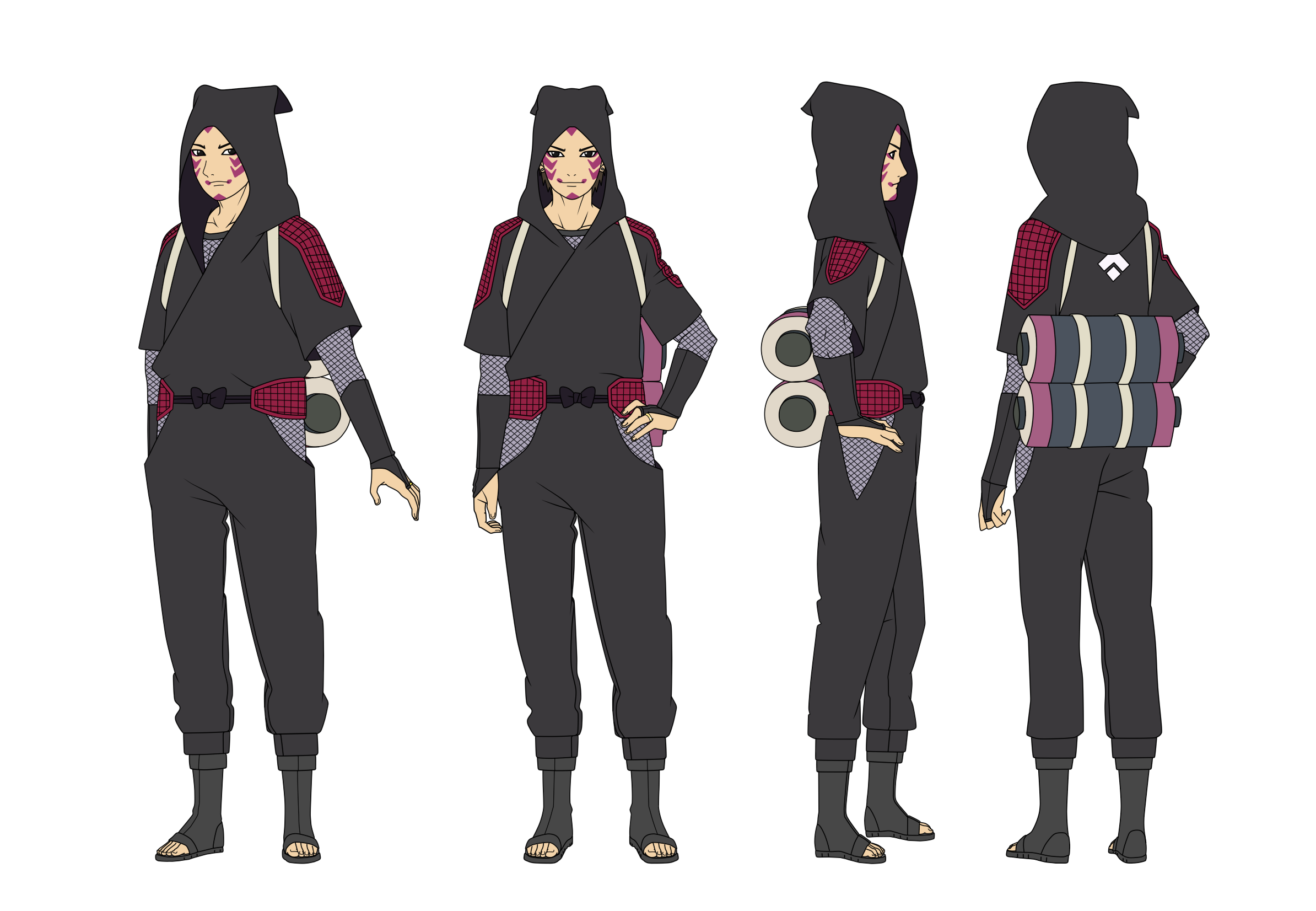 Sarada Uchiha (12 years later) Color by SunakiSabakuno on DeviantArt