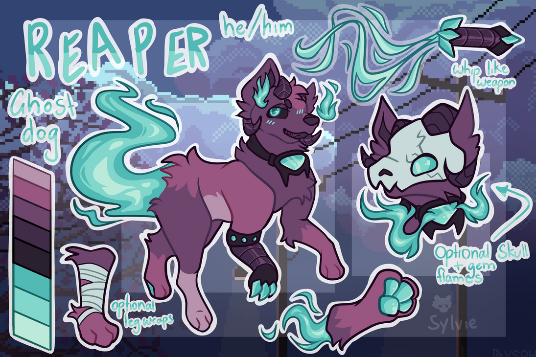 Reaper Ref Sheet by BurntCorgi on DeviantArt