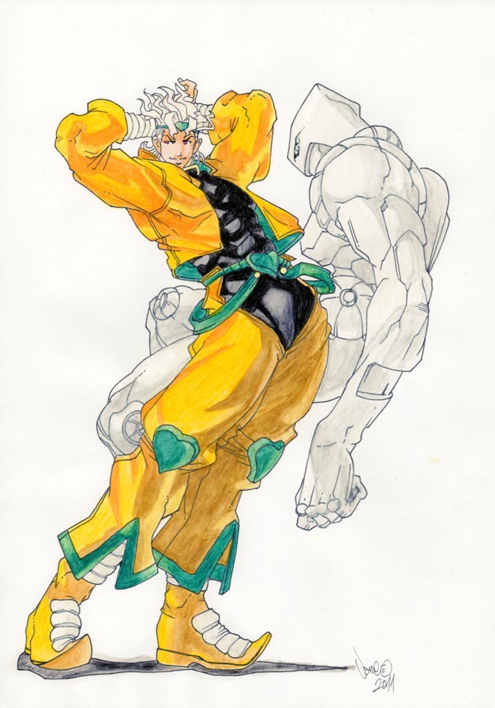 DIO BRANDO by Etchedindasketch on Newgrounds