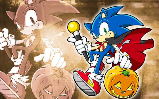 Sonic - Halloween Wallpaper