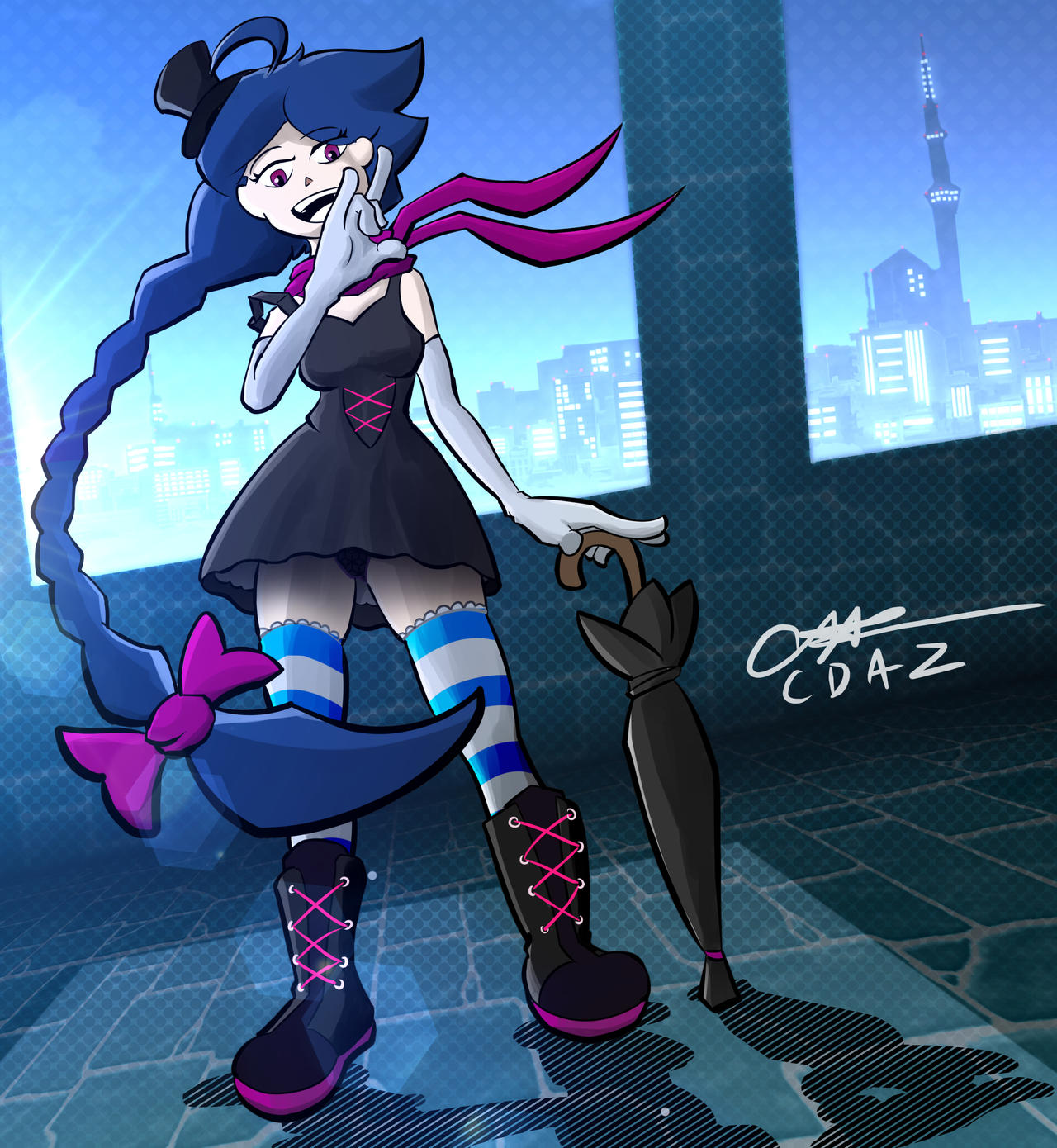 Sadodere Girl by bakacdaz on DeviantArt