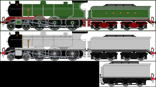GSWR 381 1922 Proposed rebuilt by JosephTheWellTank on DeviantArt