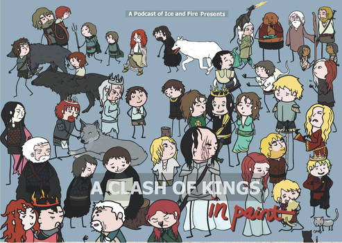 Cover Art - A Clash of Kings Drawing Project