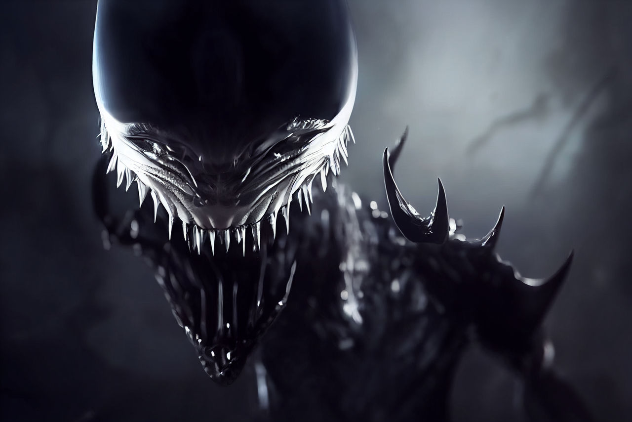 Alien Creature 1 by Ziov1 on DeviantArt