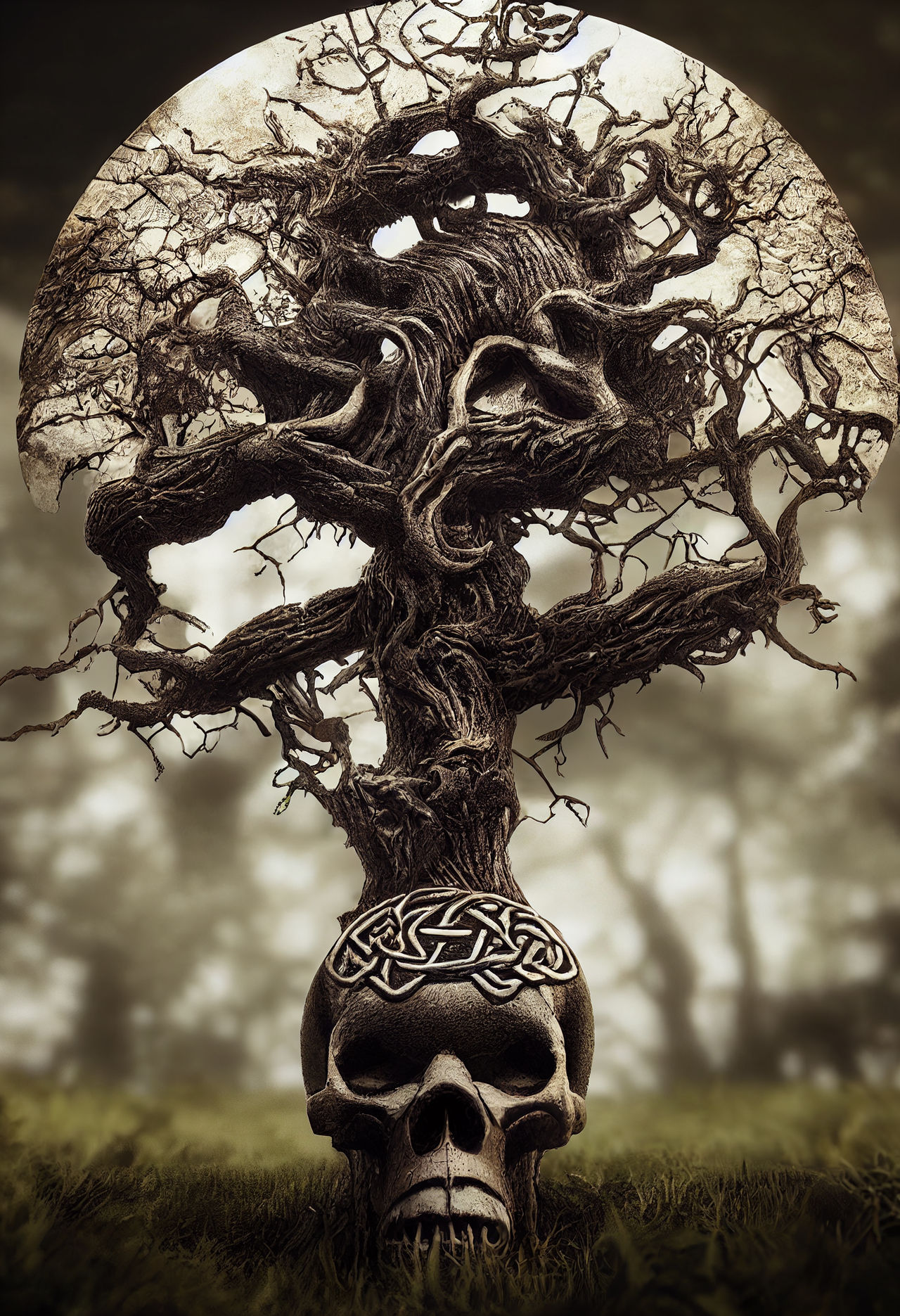 Skull Tuning Tree Skull Tree 2 by Ziov1 on DeviantArt