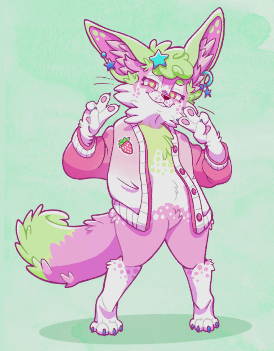 Fox Rabbit Fursona Fennec Fox Fursona