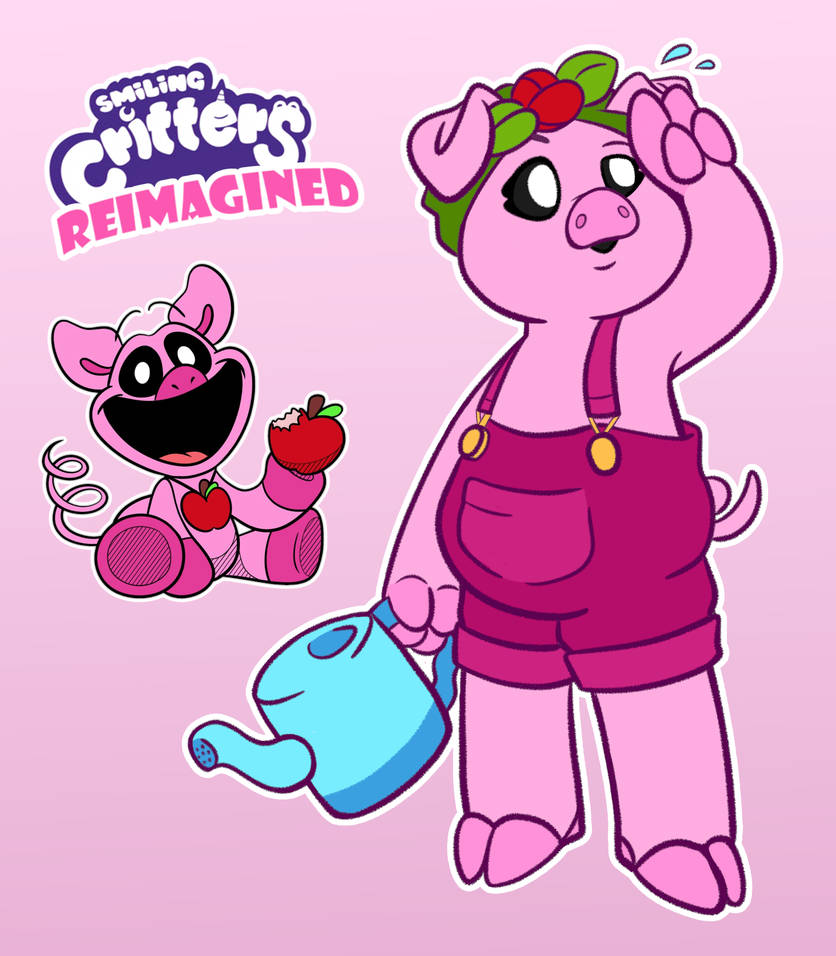 PickyPiggy, Smiling Critters Reimagined by Pineapple-Cider on DeviantArt