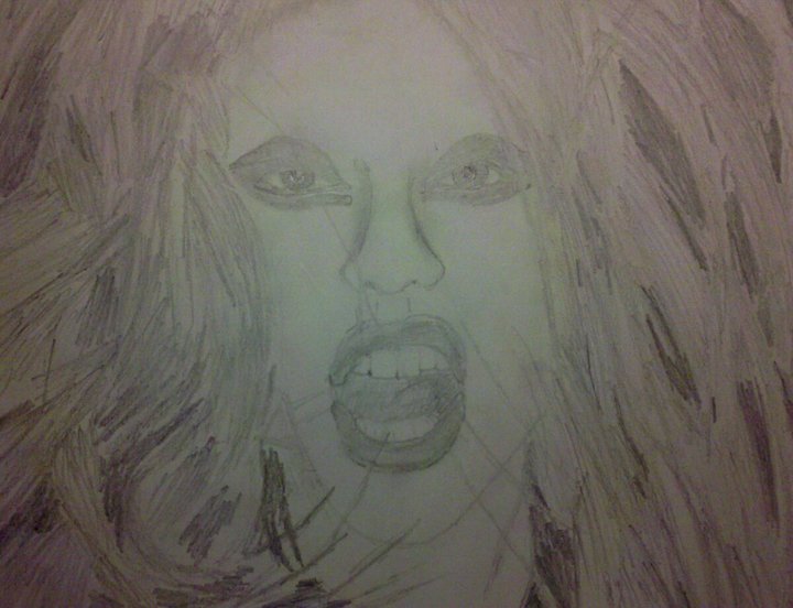 Lady GaGa Drawing 3