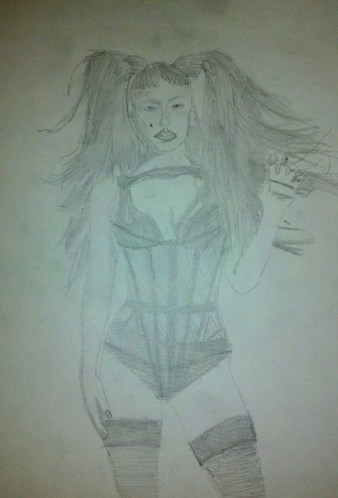 Lady GaGa drawing 4