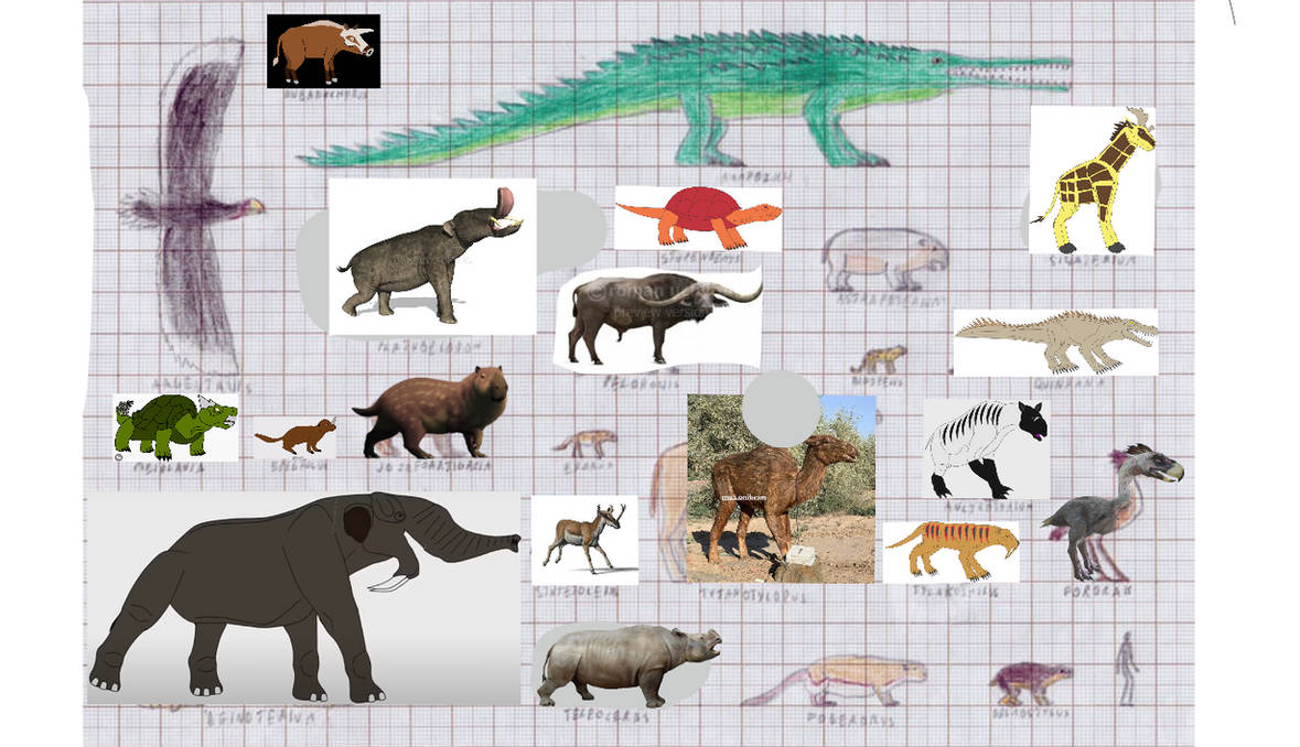Neogene Animals 1 by jonlabi on DeviantArt