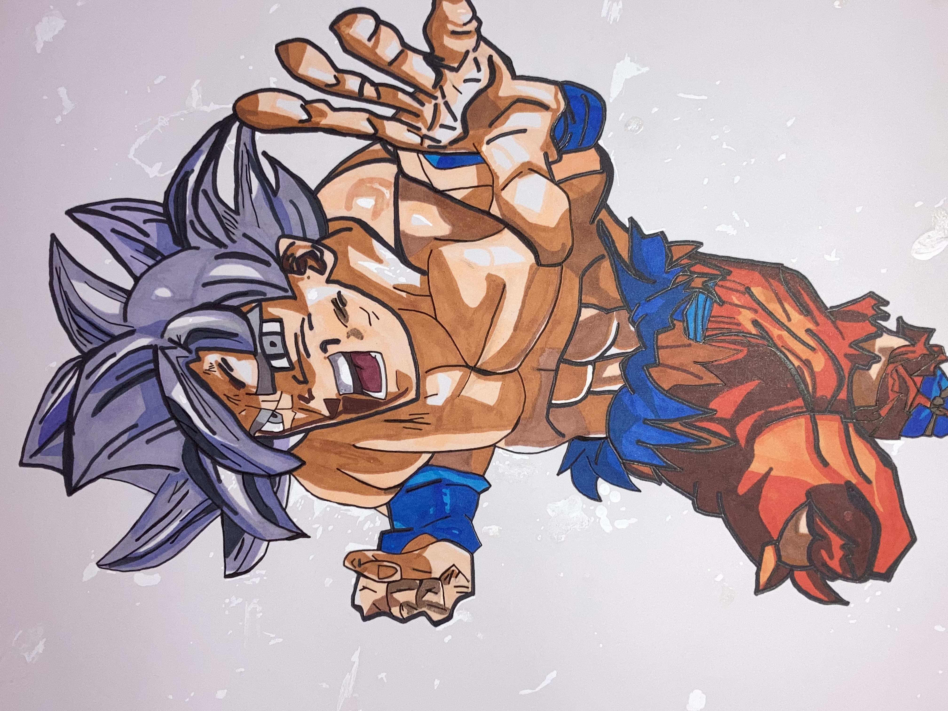 Ultra Instinct Goku by mateofugu on DeviantArt Ultra Instinct Goku by mateofugu on DeviantArt