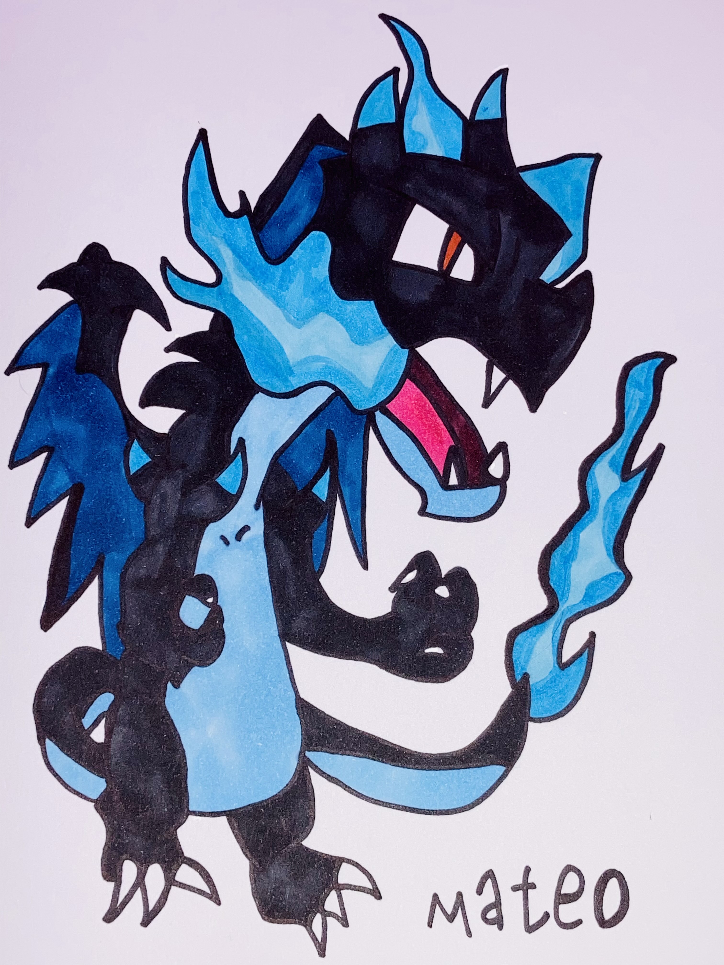 Mega Charizard X by mateofugu on DeviantArt