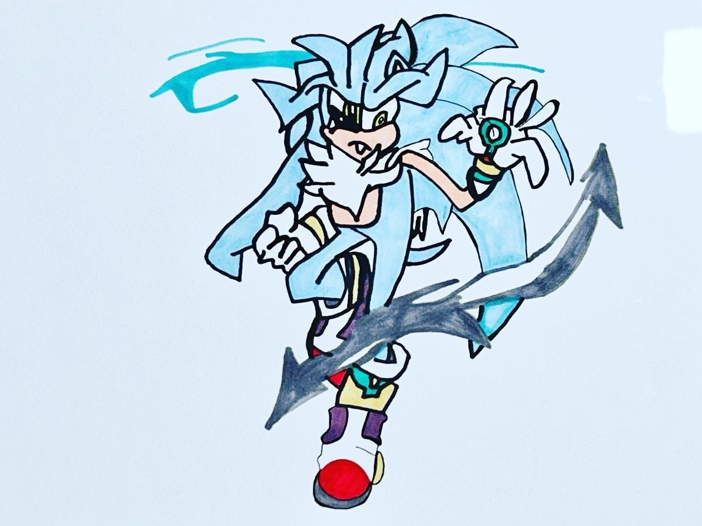 Sonic,silver and shadow fusion by abdullah02016 on DeviantArt