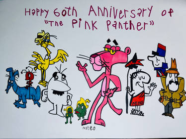 60th anniversary of pink panther