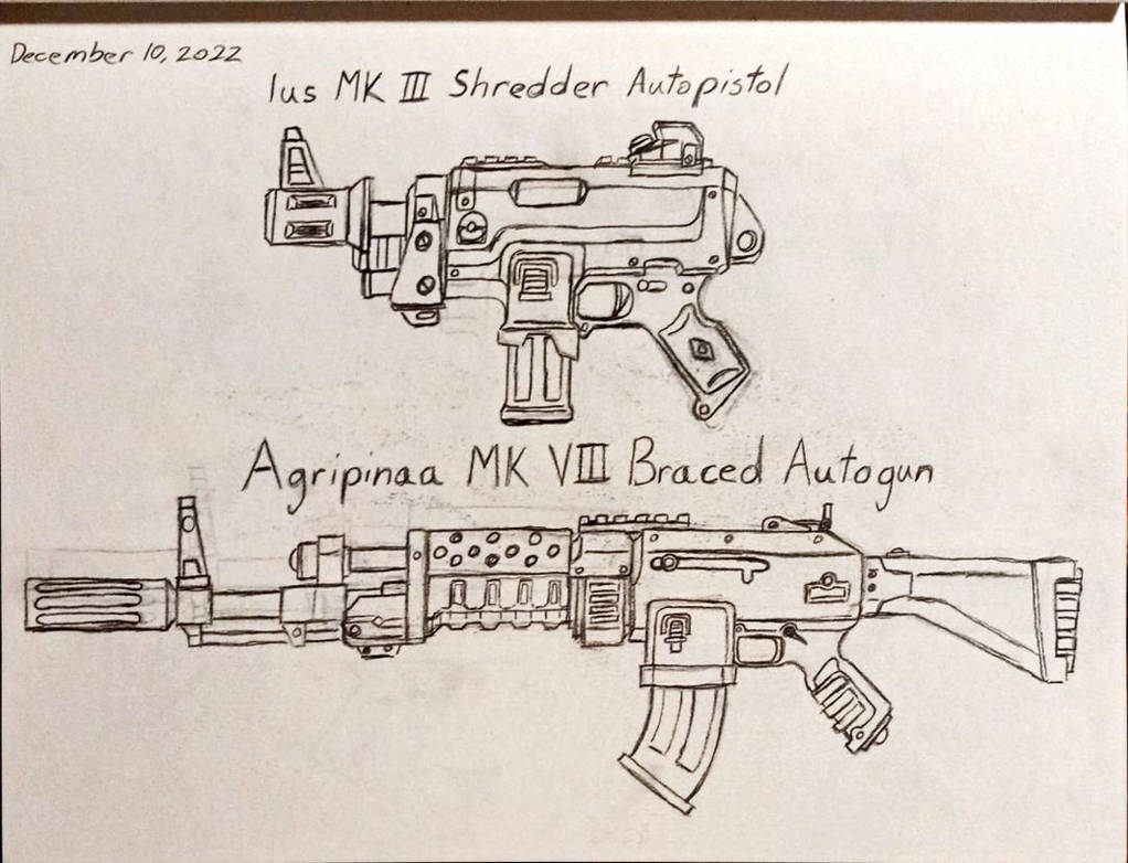 Imperial Guard Weapons by Black45dog on DeviantArt