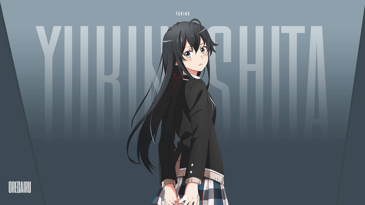 Yukinoshita Yukino - Desktop Wallpaper by azeldex on DeviantArt