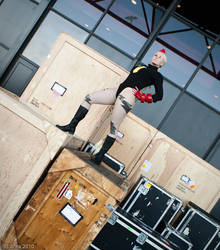 Cammy on Boxes