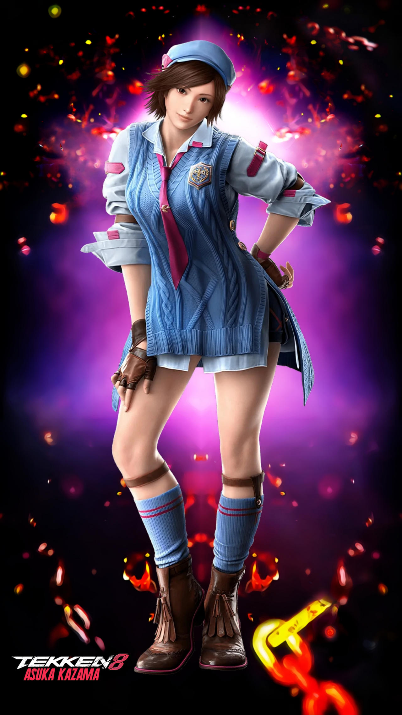 TEKKEN 8 - Asuka Kazama Phone Wallpaper #1 by BlackIndian36 on DeviantArt