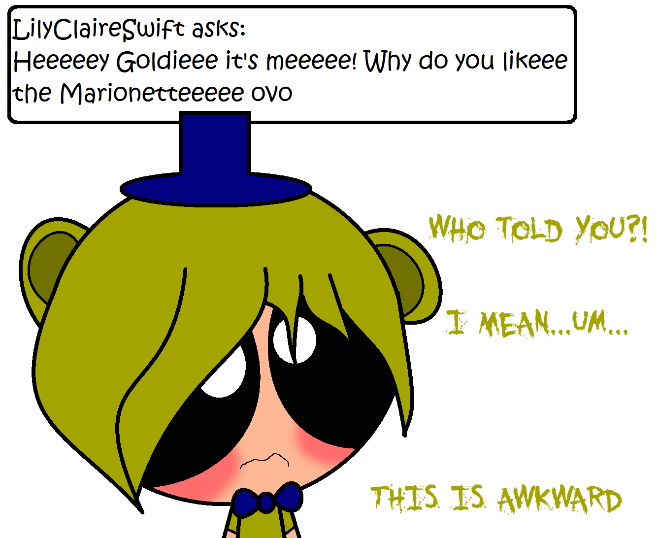 .:Ask the Puffed!FNAF Crew:. Question 70