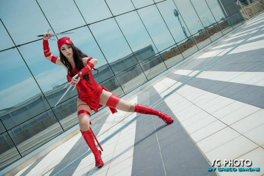 Cosplay Elektra Romics 2013 by Crystal