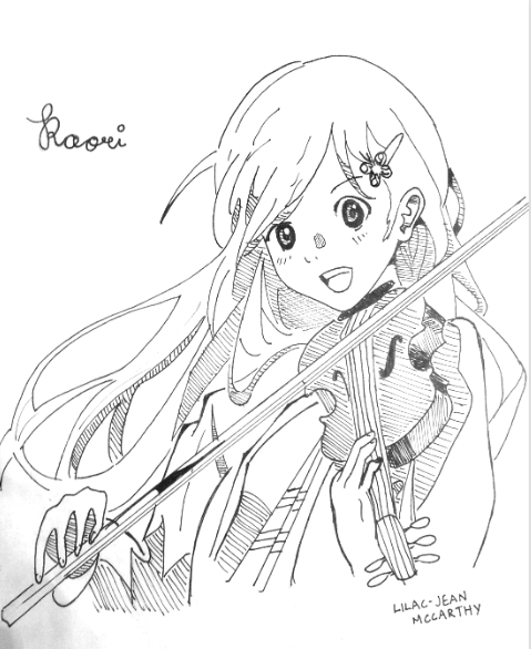 Kaori - Shigatsu wa kimi no uso by JL-Kira on DeviantArt
