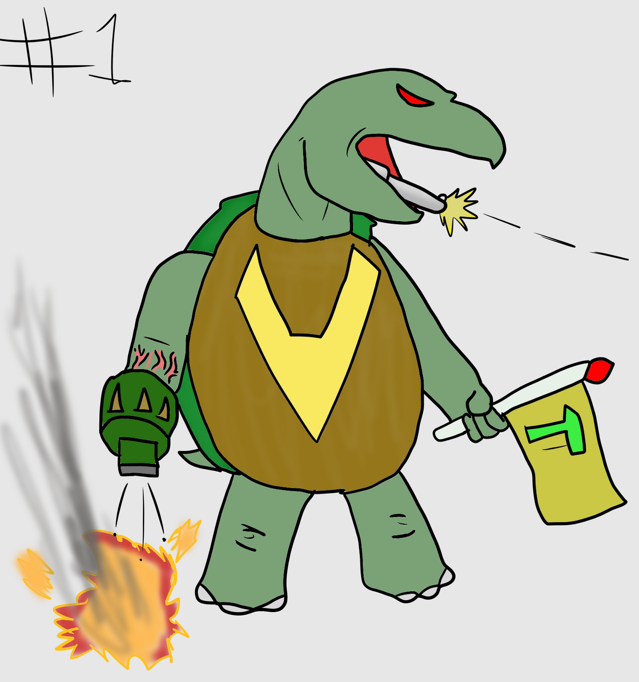 War turtle by Eruapa on DeviantArt