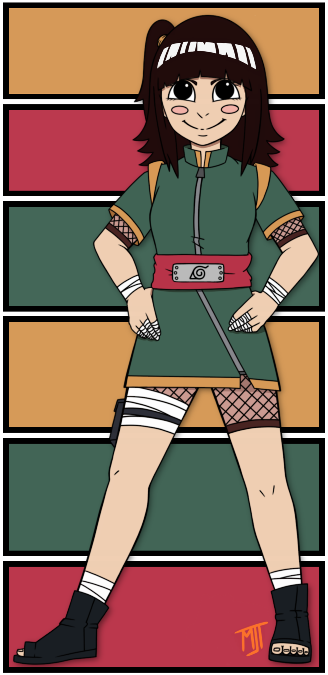 Rock Lee by FeeSample on deviantART