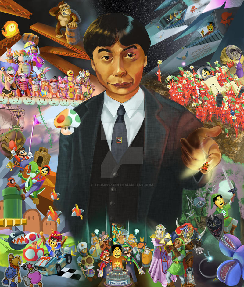 Shigeru Miyamoto [NINTENDO] by MuKiPoDe on DeviantArt