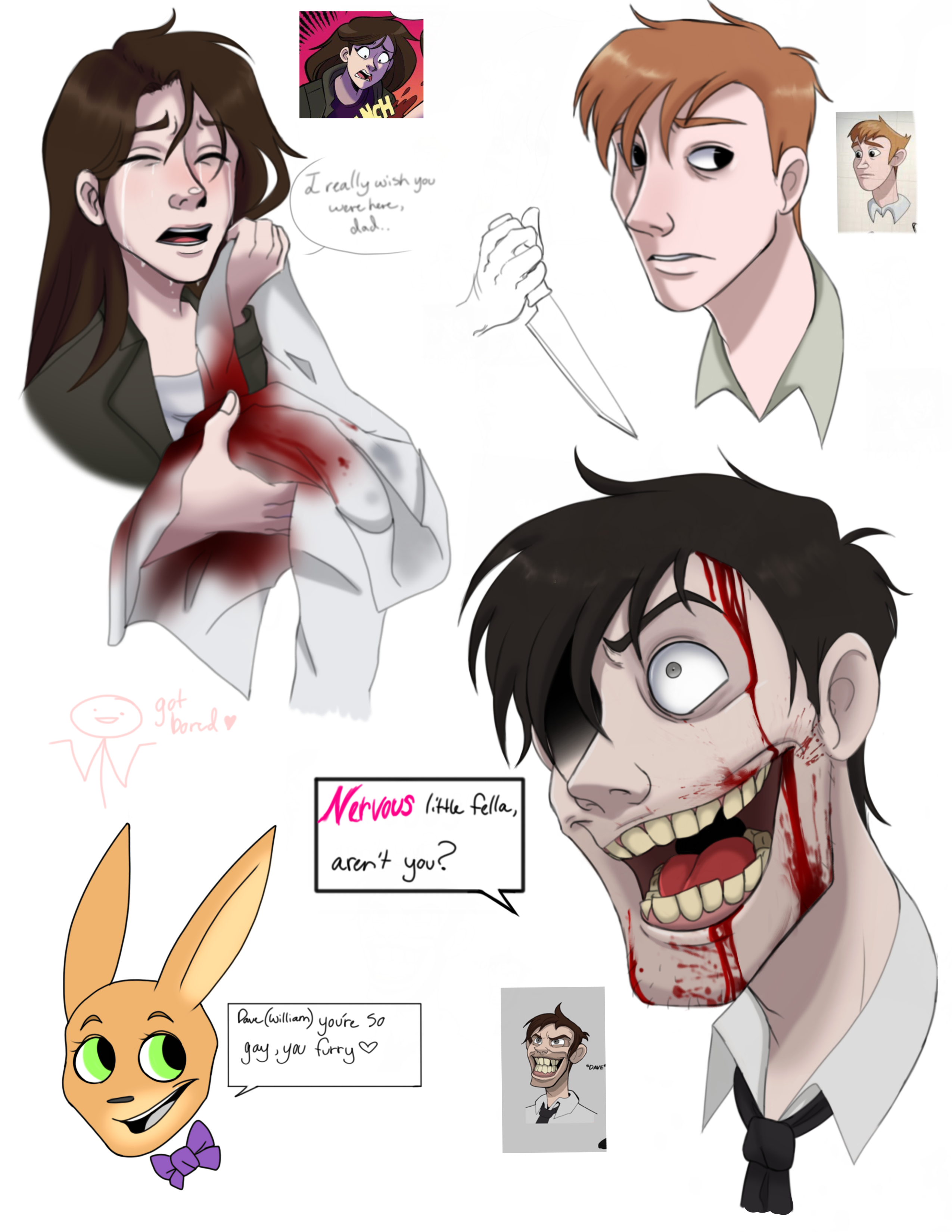 It was you? (Gore warning) by MajorAlina on DeviantArt