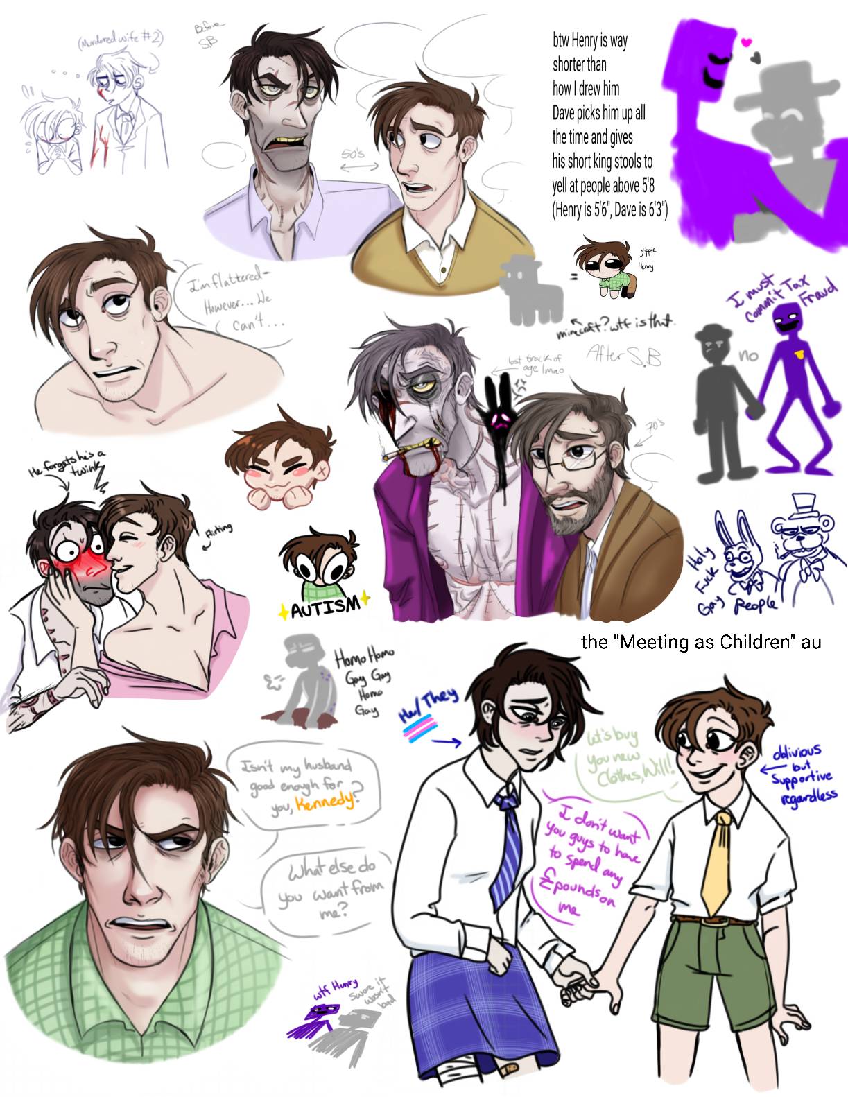 Smells Like Neglect and Moth Balls (FNAF Fanart) by SnarkyTeaSipper on  DeviantArt