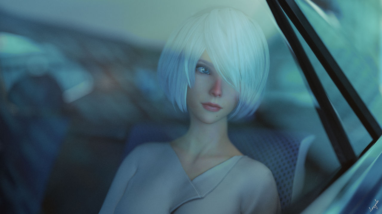 2B by clumsynekooo on DeviantArt